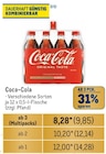 Coca-Cola Angebote von Coca-Cola bei Metro Gründau für 14,28 €