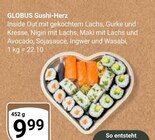 Sushi-Herz im Angebot bei GLOBUS in Ludwigshafen Sushi-Herz Angebote von Globus bei GLOBUS Ludwigshafen für 9,99 €