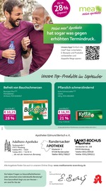 mea - meine apotheke Apotheken Prospekt der aktuellen Woche mit 4 Seiten, gültig von 01.09.2025 bis 30.09.2025, in Würzburg und Umgebung Aktueller mea - meine apotheke Apotheken Prospekt in Würzburg und Umgebung, "Unsere September-Angebote" mit 4 Seiten, 01.09.2025 - 30.09.2025