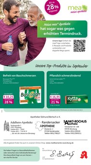 mea - meine apotheke Prospekt Unsere September-Angebote mit  Seiten in Würzburg und Umgebung