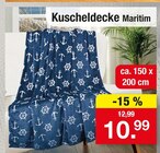 Kuscheldecke Maritim im Angebot bei Zimmermann in Lingen Kuscheldecke Maritim Angebote bei Zimmermann Lingen für 10,99 €