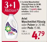 Waschmittel bei Rossmann im Leipzig Prospekt für 4,79 €
