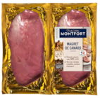 2 Magrets De Canard Maison Montfort en promo chez Auchan Hypermarché Nantes à 14,95 €