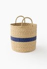 Panier bande 35x35cm en jonc de mer - Monoprix Colmar à Colmar Panier bande 35x35cm en jonc de mer en promo chez Monoprix Colmar Colmar à 13,99 €