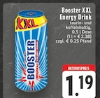 XXL Energy Drink im Angebot bei EDEKA in Paderborn XXL Energy Drink Angebote von Booster bei EDEKA Paderborn für 1,19 €