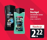 Axe Duschgel Angebote bei famila Nordost Stralsund für 2,22 €