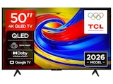 50P7L QLED TV (Flat, 50 Zoll / 127 cm, UHD 4K, SMART TV) im MediaMarkt Saturn Prospekt 50P7L QLED TV (Flat, 50 Zoll / 127 cm, UHD 4K, SMART TV) von TCL im aktuellen MediaMarkt Saturn Prospekt für 469,00 €