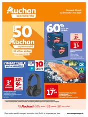 Catalogue Auchan Supermarché en cours à Savigny-le-Temple, "Auchan supermarché", Page 1