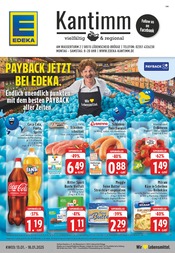 Aktueller EDEKA Supermarkt Prospekt in Kierspe und Umgebung, "Aktuelle Angebote" mit 28 Seiten, 13.01.2025 - 18.01.2025