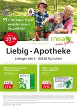 mea - meine apotheke Prospekt für München mit 4 Seiten mea - meine apotheke Prospekt für München: "Unsere Oktober-Angebote", 4 Seiten, 01.10.2020 - 31.10.2020