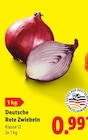 Deutsche Rote Zwiebeln bei Lidl im Prospekt "" für 0,99 €