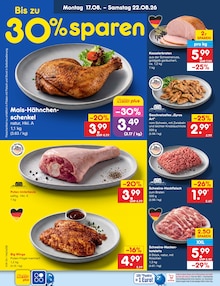 Hackfleisch im aktuellen Netto Marken-Discount Prospekt (Rostock) Hackfleisch im Netto Marken-Discount Prospekt "Aktuelle Angebote" mit 69 Seiten (Rostock)