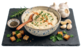 Hausgemachte Knoblauchcreme bei E center im Prospekt "" für 1,19 €