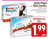 Pingui oder Milch-Schnitte von Kinder im aktuellen EDEKA Prospekt für 1,99 €