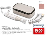 Akku-Maniküre-/Pediküre-Set Angebote von Cien BEAUTY bei Lidl Lehrte für 19,99 €