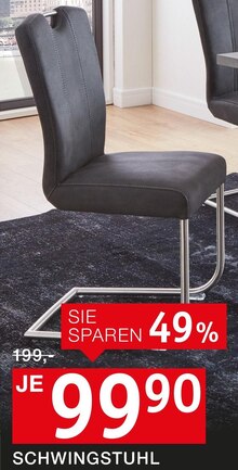 SCHWINGSTUHL Edelstahlfarben, Grau bei XXXLutz Möbelhäuser in Rheine SCHWINGSTUHL Edelstahlfarben, Grau im Angebot bei XXXLutz Möbelhäuser Rheine für 99,90 €