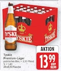 Premium-Lager von Tyskie für 13,99 € bei E center im Angebot Premium-Lager von Tyskie im aktuellen E center Prospekt