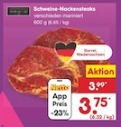 Schweine-Nackensteaks im Angebot bei Netto Marken-Discount in Elmshorn Schweine-Nackensteaks Angebote bei Netto Marken-Discount Elmshorn für 3,75 €