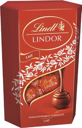Chocolat boules lait Lindor