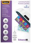 Pochettes pour plastifieuse - Fellowes - Bureau Vallée Pochettes pour plastifieuse - Fellowes à 4,55 € dans le catalogue Bureau Vallée