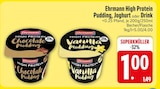 High Protein Chocolate Pudding von Ehrmann im aktuellen EDEKA Prospekt für 1,00 €