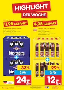 Cola im Netto Marken-Discount Prospekt "Aktuelle Angebote" mit 59 Seiten (Offenburg)