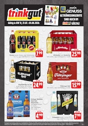 Trinkgut Discounter Prospekt der aktuellen Woche mit 2 Seiten, gültig von 27.07.2026 bis 01.08.2026, in Erlenbach und Umgebung Aktueller Trinkgut Discounter Prospekt in Erlenbach und Umgebung, "Aktuelle Angebote" mit 2 Seiten, 27.07.2026 - 01.08.2026