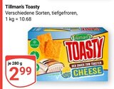 Toasty im Angebot bei GLOBUS in Pulheim Toasty Angebote von Tillman's bei GLOBUS Pulheim für 2,99 €