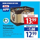 Hefeweissbier Angebote von Franziskaner bei famila Nordost Elmshorn für 12,99 €