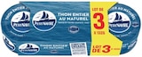 Thon entier au naturel - PETIT NAVIRE en promo chez Lidl Saumur à 2,02 €