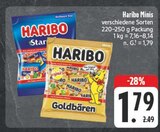 Minis im Angebot bei E center in Dresden Minis Angebote von Haribo bei E center Dresden für 1,79 €
