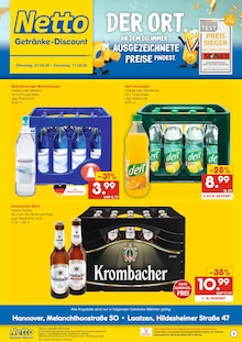 Aktueller Netto Marken-Discount Prospekt (Hemmingen, 2 Seiten zum blättern Netto Marken-Discount Prospekt DER ORT, AN DEM DU IMMER AUSGEZEICHNETE PREISE FINDEST. mit 2 Seiten