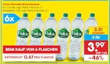 Aktuelles Naturelle Mineralwasser Angebot bei Netto Marken-Discount in Rostock ab 3,99 €