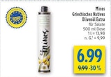 Griechisches Natives Olivenöl Extra Angebote von Minos bei diska Erlangen für 6,99 €