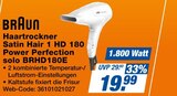 Haartrockner Satin Hair 1 HD 180 Power Perfection solo BRHD180E bei expert im Prospekt "" für 19,99 €