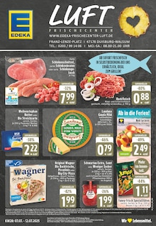 EDEKA Prospekt der Woche "Aktuelle Angebote" Seite 1, 07.07.2025 bis 12.07.2025 für Duisburg Aktueller EDEKA Prospekt "Aktuelle Angebote" Seite 1 von 24 Seiten für Duisburg