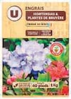 Engrais rosiers et arbustes à fleurs - U en promo chez Super U Engrais rosiers et arbustes à fleurs - U dans le catalogue Super U