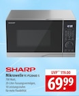 Mikrowelle YC-PS204AE-S Angebote von Sharp bei famila Nordost Elmshorn für 69,99 €