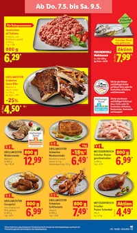 Grillfleisch im Lidl Prospekt "LIDL LOHNT SICH" mit 73 Seiten (Braunschweig)