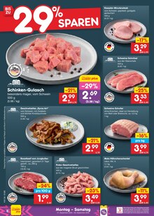 Rindfleisch im Netto Marken-Discount Prospekt "Aktuelle Angebote" mit 69 Seiten (Jena)