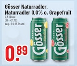 Naturradler 0,0% im Angebot bei Trinkgut in Hameln Naturradler 0,0% Angebote von Gösser bei Trinkgut Hameln für 0,89 €