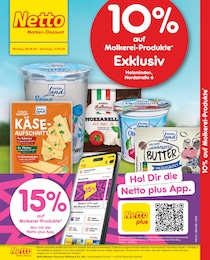 Netto Marken-Discount Prospekt mit 2 Seiten