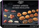 Coffret apéritif 100 mini feuilletés - DELUXE en promo chez Lidl Coffret apéritif 100 mini feuilletés - DELUXE dans le catalogue Lidl