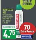 Deo Original im Angebot bei Marktkauf in Bochum Deo Original Angebote von Borotalco bei Marktkauf Bochum für 4,75 €