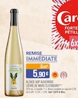 Alsace AOP Auxerrois Lièvre de Mars - Cleebourg en promo chez Supermarchés Match Cernay à 5,90 €