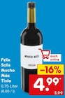 Aktuelle Katzenfutter Angebote bei Netto Marken-Discount in Mönchengladbach Aktuelles Mucho Más Tinto Angebot bei Netto Marken-Discount in Mönchengladbach ab 4,99 €