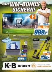 Fernseher im expert Prospekt in Ilmenau Aktueller expert Prospekt mit Fernseher, "Top Angebote", Seite 1