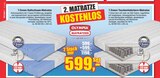 7-Zonen Kaltschaum-Matratze + 7-Zonen Taschenfederkern-Matratze bei Christian Scheffer Heimtex-Fachmarkt e.K. im Prospekt "" für 599,00 €