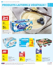 Promos Yaourt nature dans le catalogue "LE MOIS À VOS MARQUES, PRÊTS, PRÊTS, PARTEZ !" de Carrefour à la page 14