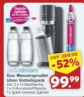 Duo Wassersprudler titan Vorteilspack bei famila Nordwest im Lohne Prospekt für 99,99 €